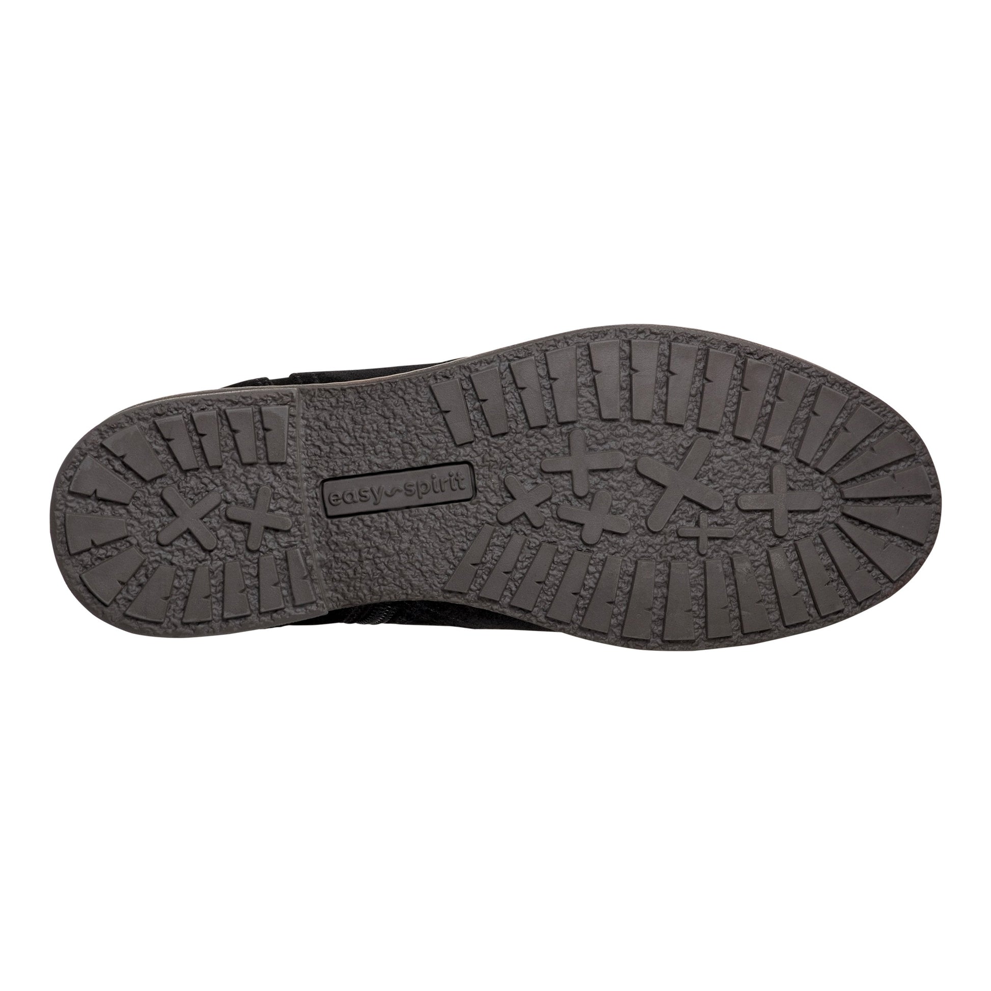 Easy Spirit Juna Casual Booties - Black Suede