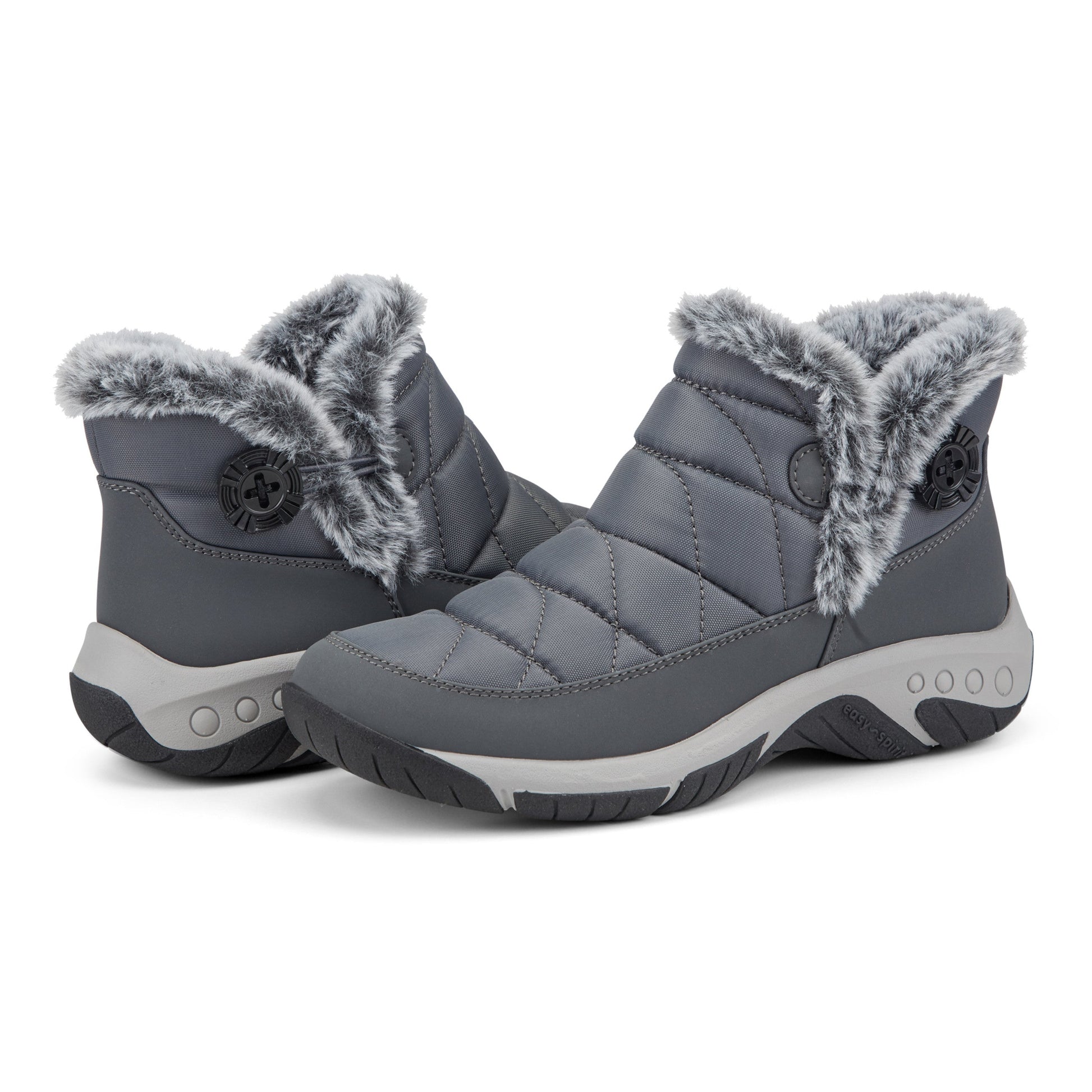 Easy Spirit Wylie Cold Weather Booties - Grey