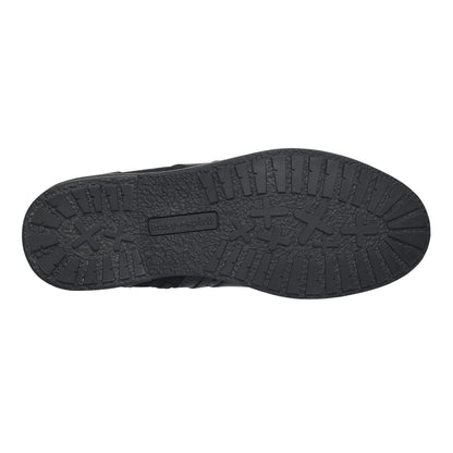 Easy Spirit Jalessa Casual Booties - Black Leather