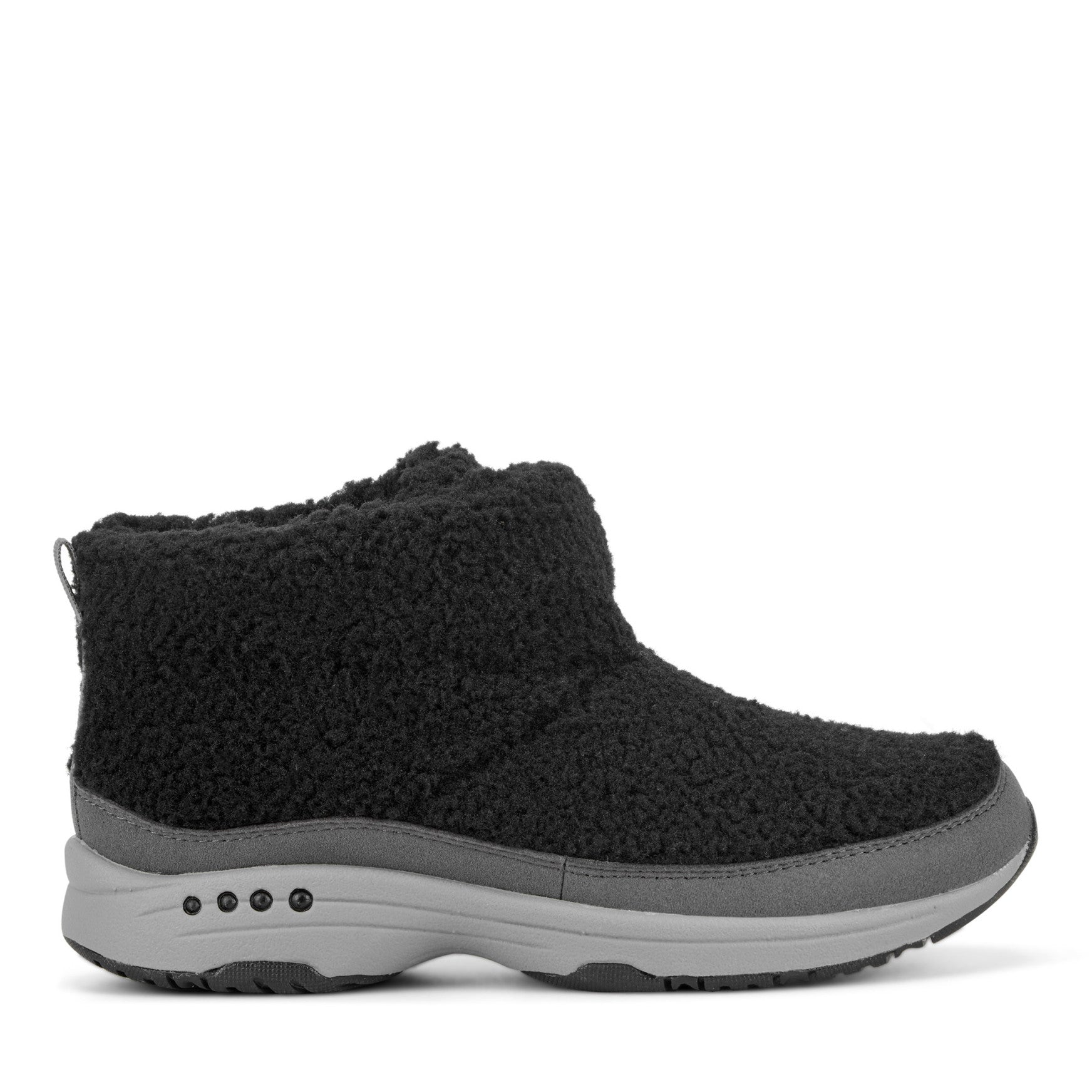 Easy Spirit Trippin Cozy Booties - Black