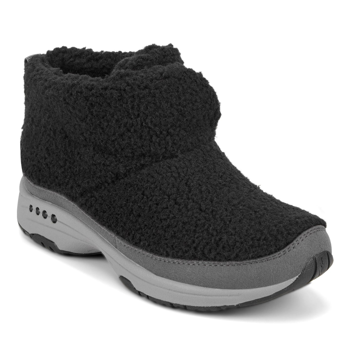 Easy Spirit Trippin Cozy Booties - Black