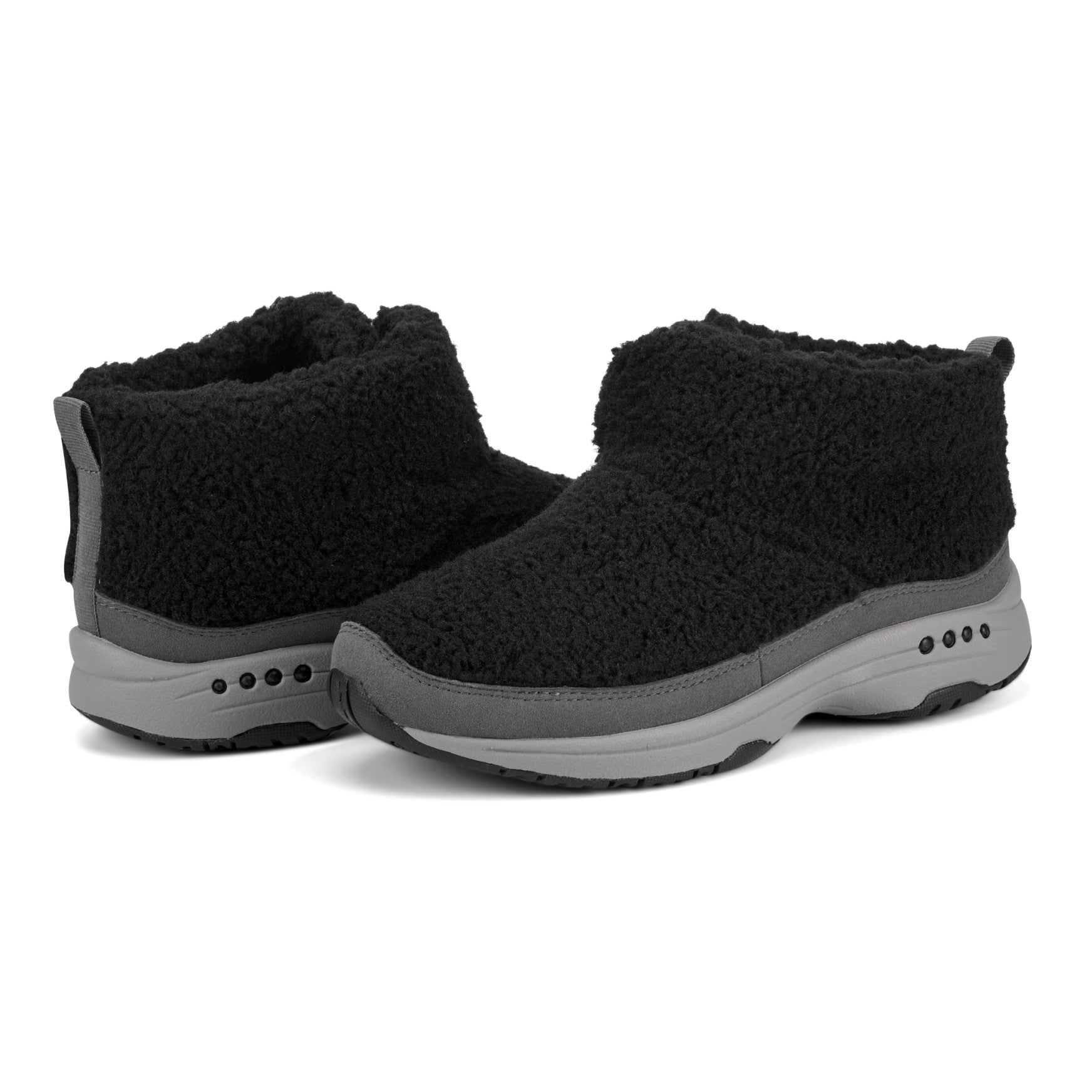 Easy Spirit Trippin Cozy Booties - Black