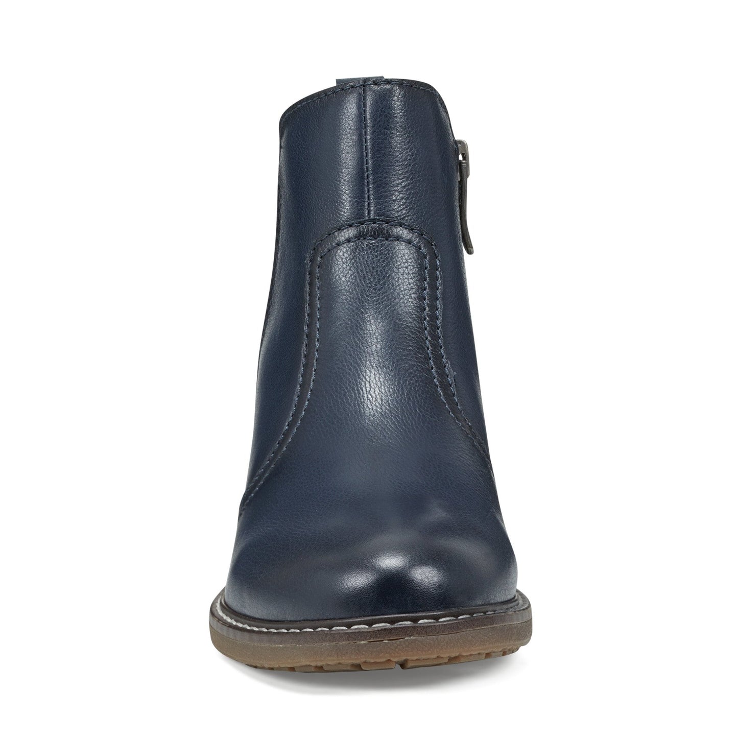 Easy Spirit Juna Casual Booties - Navy Leather