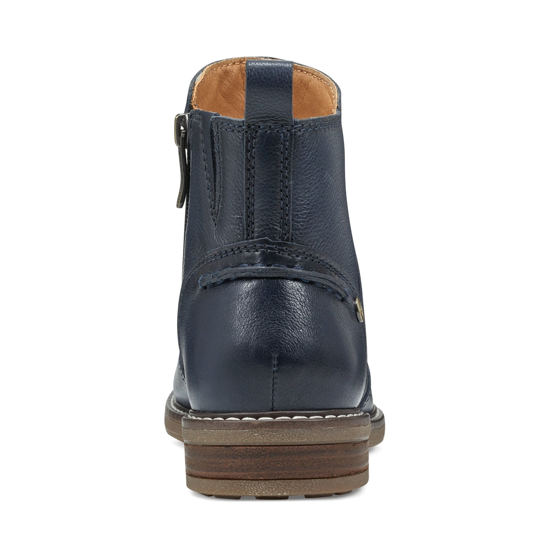 Easy Spirit Juna Casual Booties - Navy Leather