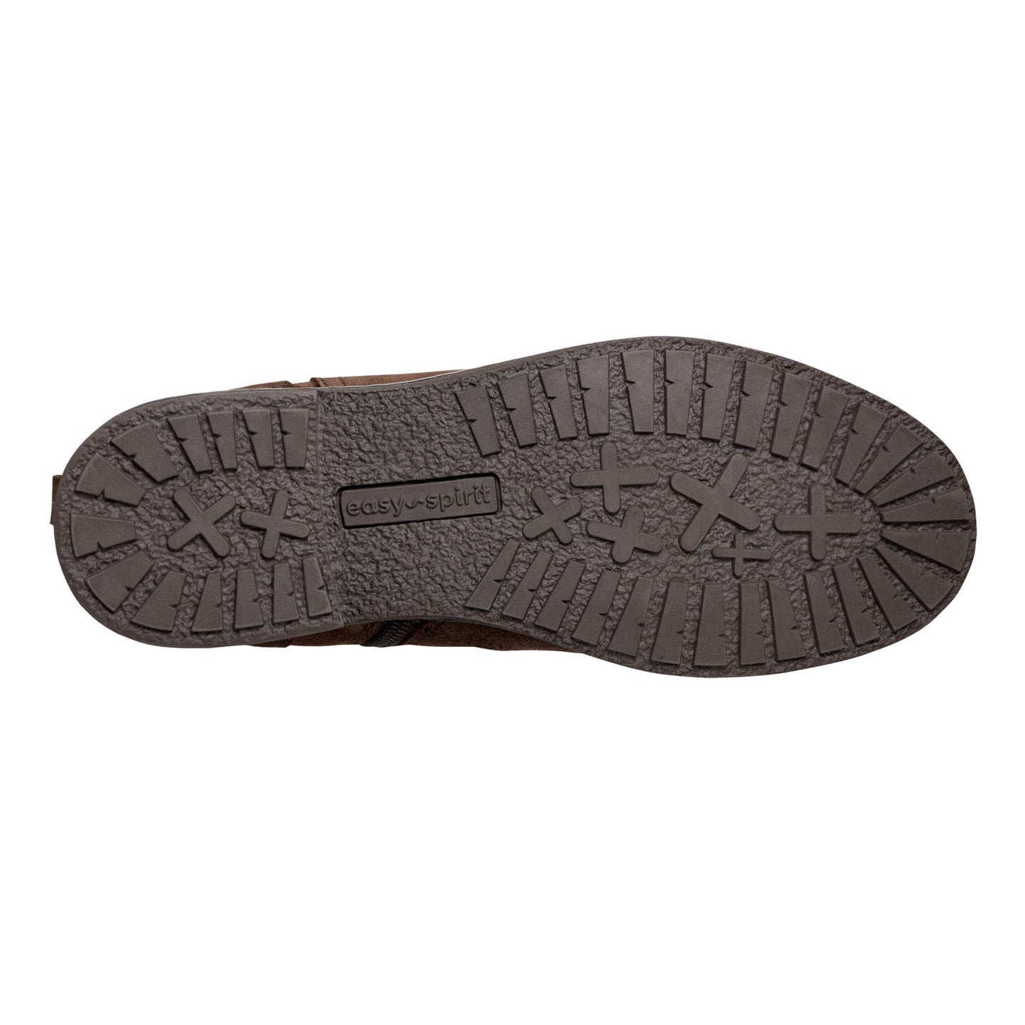 Easy Spirit Juna Casual Booties - Dark Brown Suede