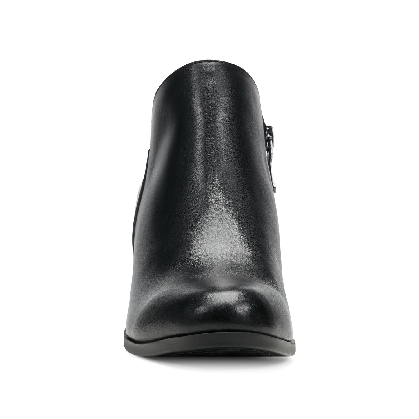 Easy Spirit Georgina Ankle Booties - Black Leather