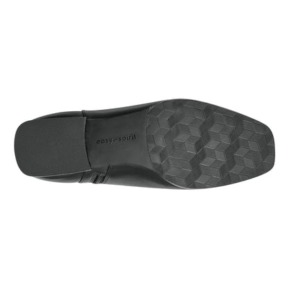 Easy Spirit Sidney Dress Booties - Black Leather
