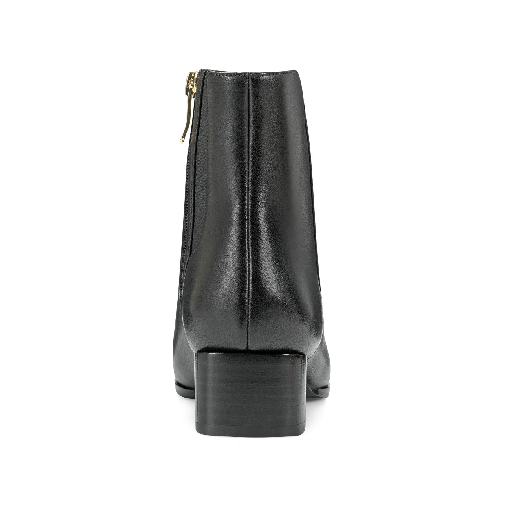 Easy Spirit Sidney Dress Booties - Black Leather