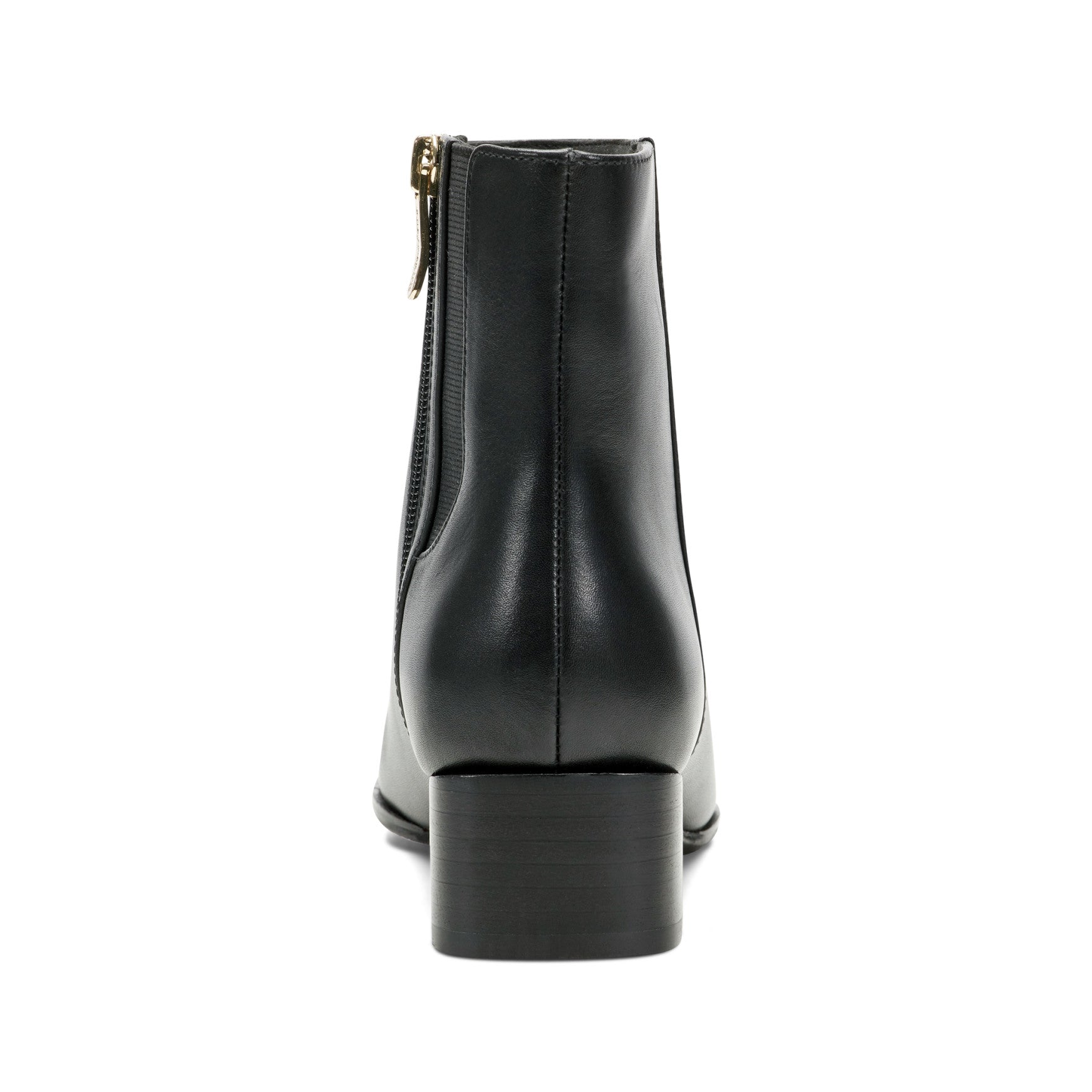 Easy Spirit Sidney Dress Booties - Black Leather