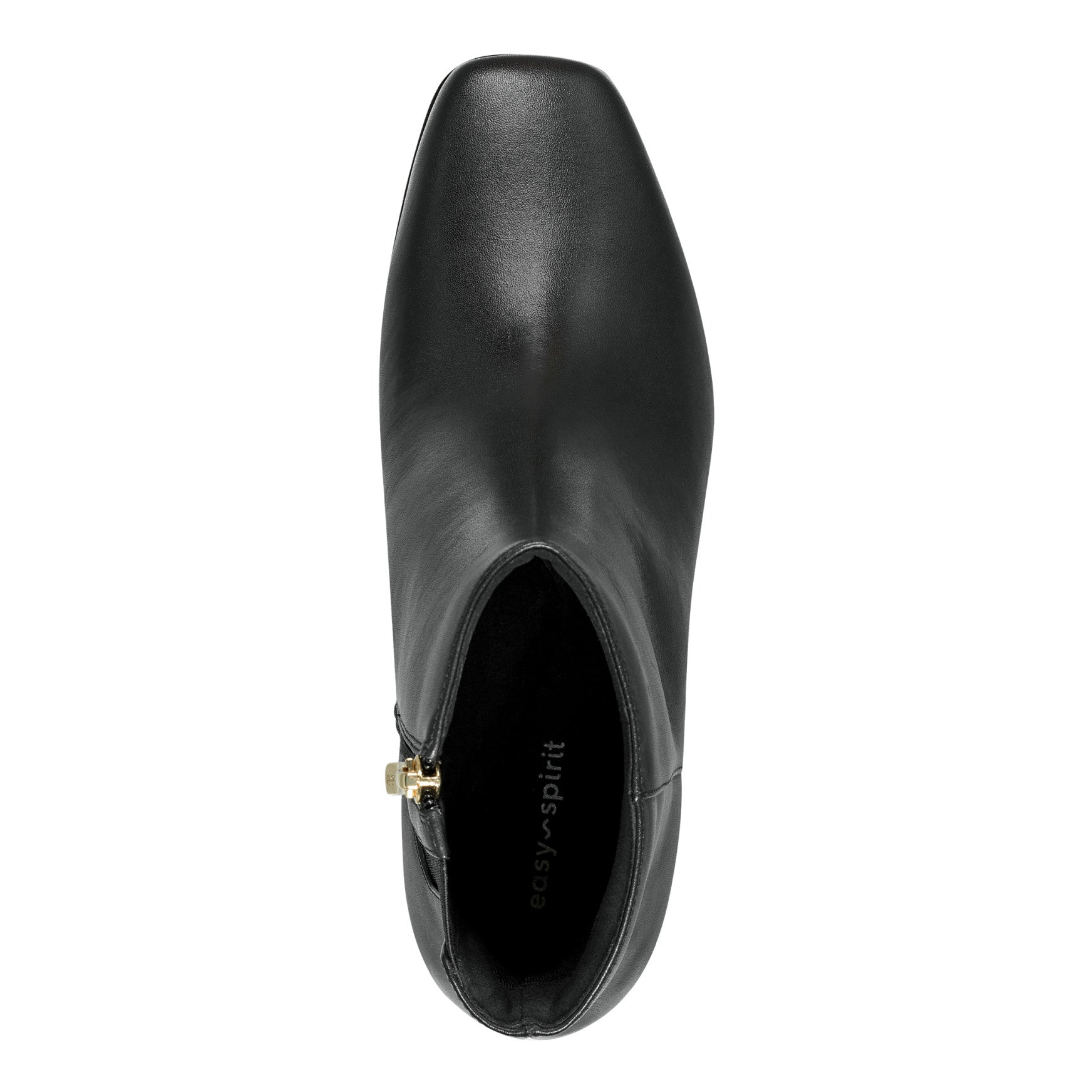 Easy Spirit Sidney Dress Booties - Black Leather