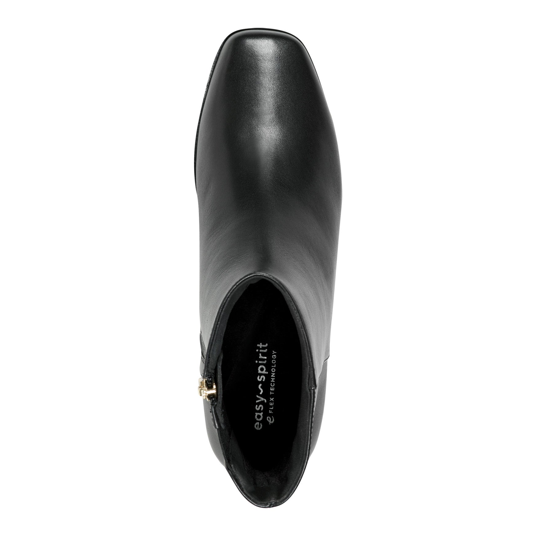 Easy Spirit Sidney Dress Booties - Black Leather
