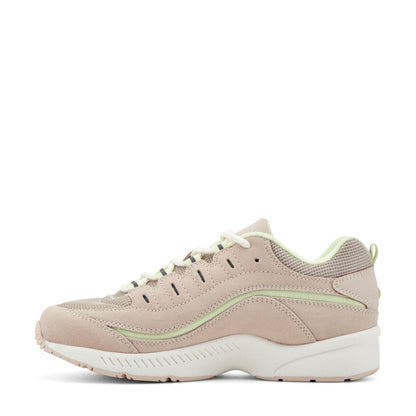 Easy Spirit Romy Walking Shoes - Light Pink/Green