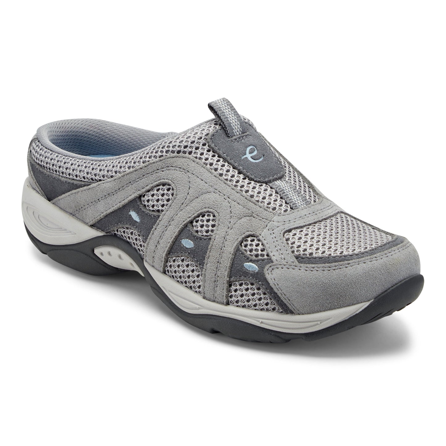 Easy Spirit Emrys Slip On Clogs - Light Grey