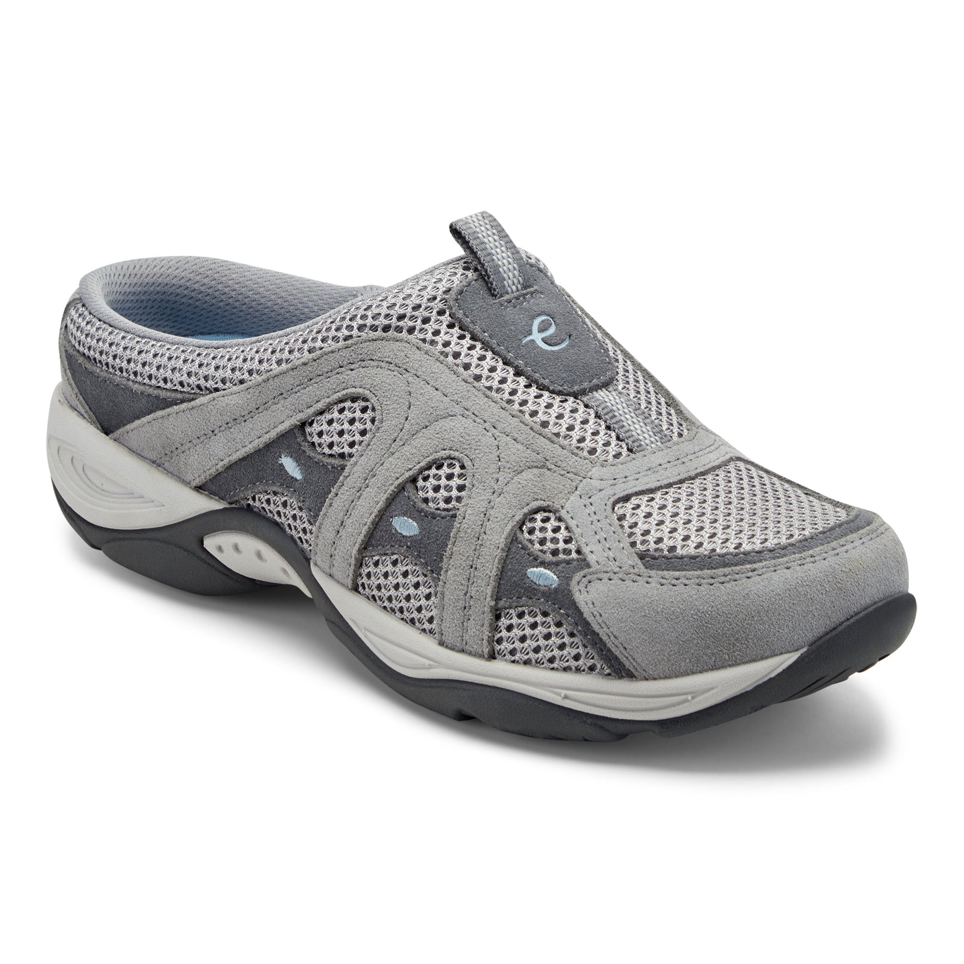 Easy Spirit Emrys Slip On Clogs - Light Grey