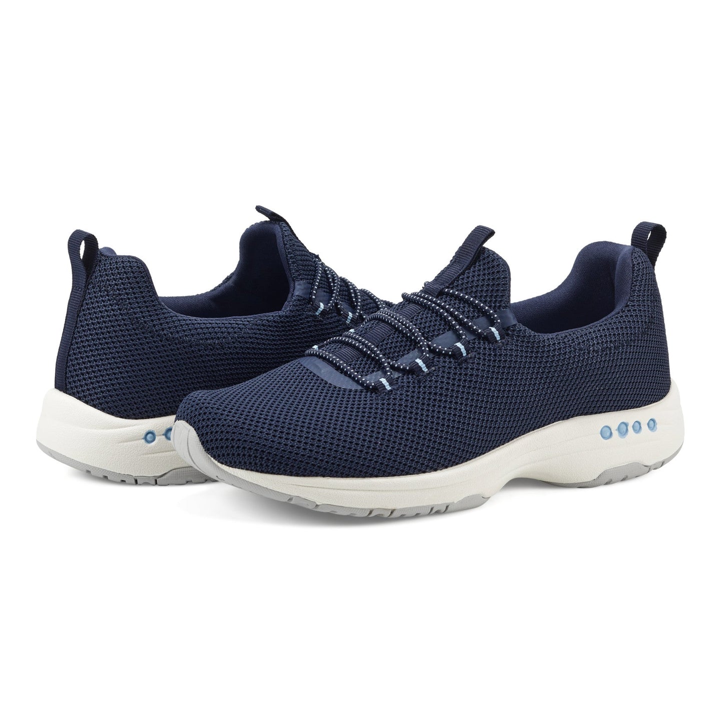 Easy Spirit Tame Slip On Sneakers - Dark Blue Knit