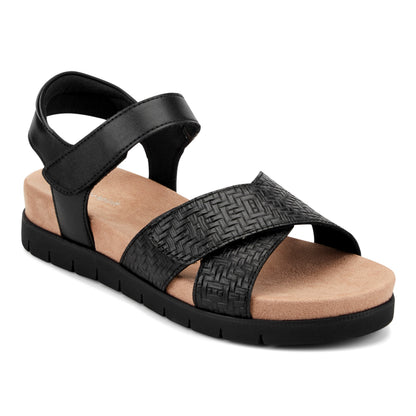 Easy Spirit Halley Strappy Sandals - Black