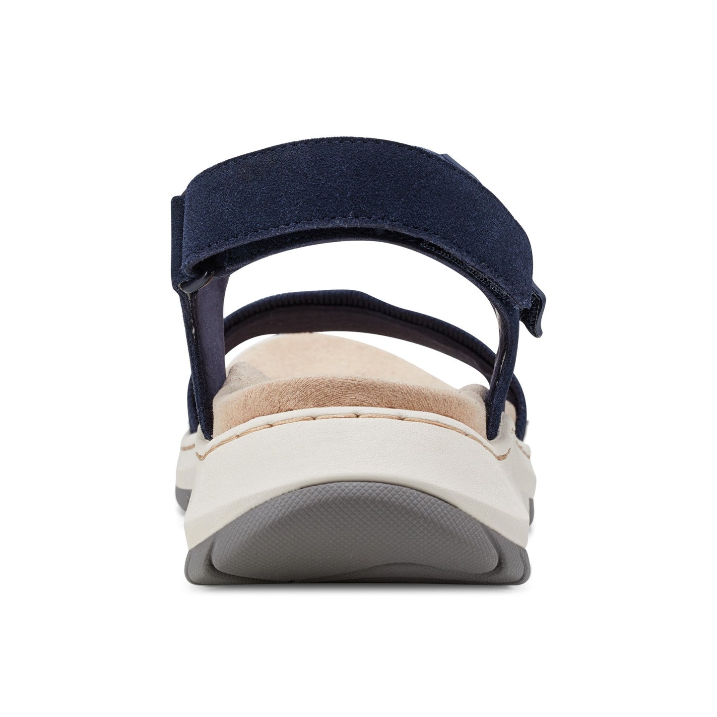 Easy Spirit Sway Casual Platform Sandals - Navy