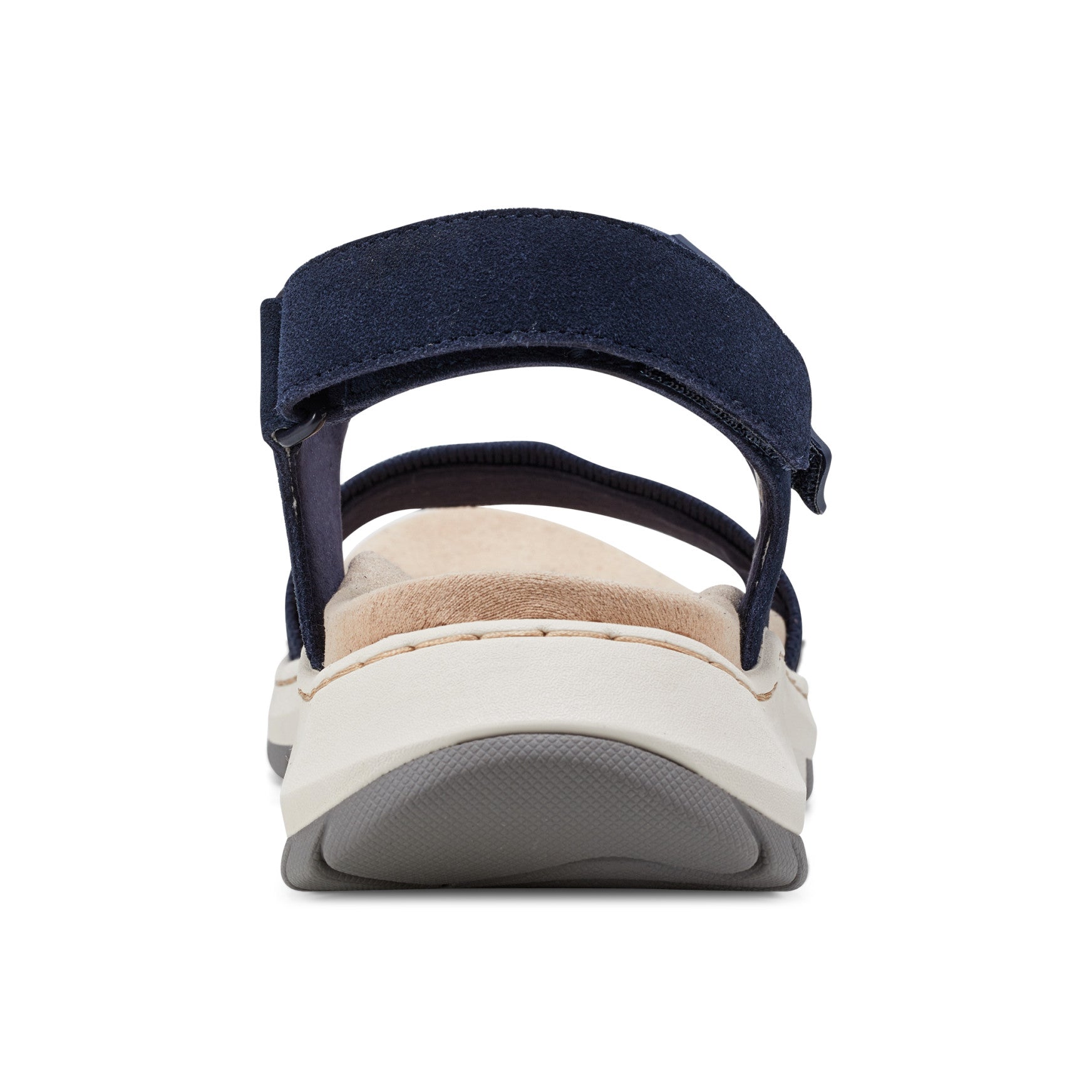 Easy Spirit Sway Casual Platform Sandals - Navy