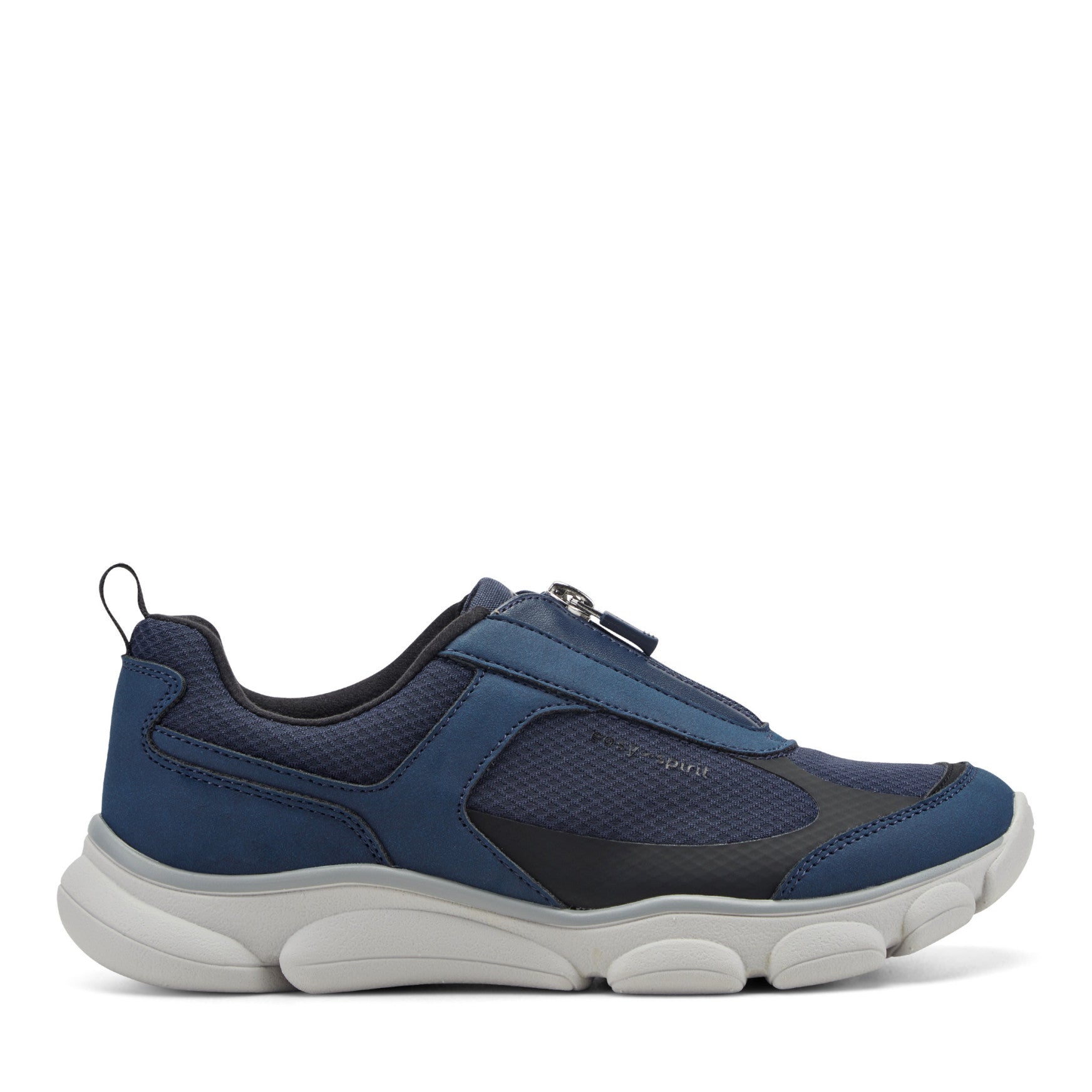 Easy Spirit Nari Zip Up Sneakers - Navy