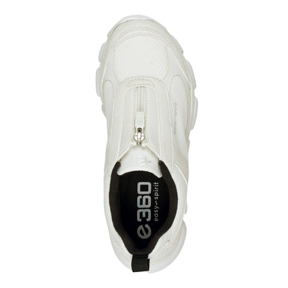 Easy Spirit Nari Zip Up Sneakers - Ivory