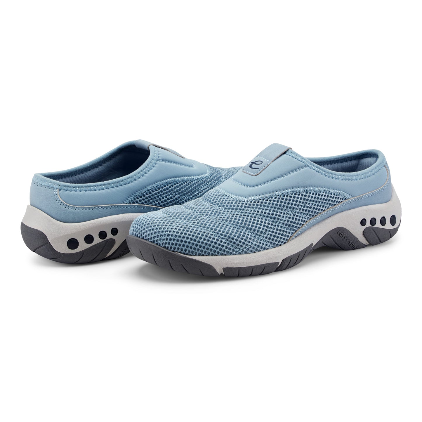 Easy Spirit Weston Mesh Clogs - Light Blue