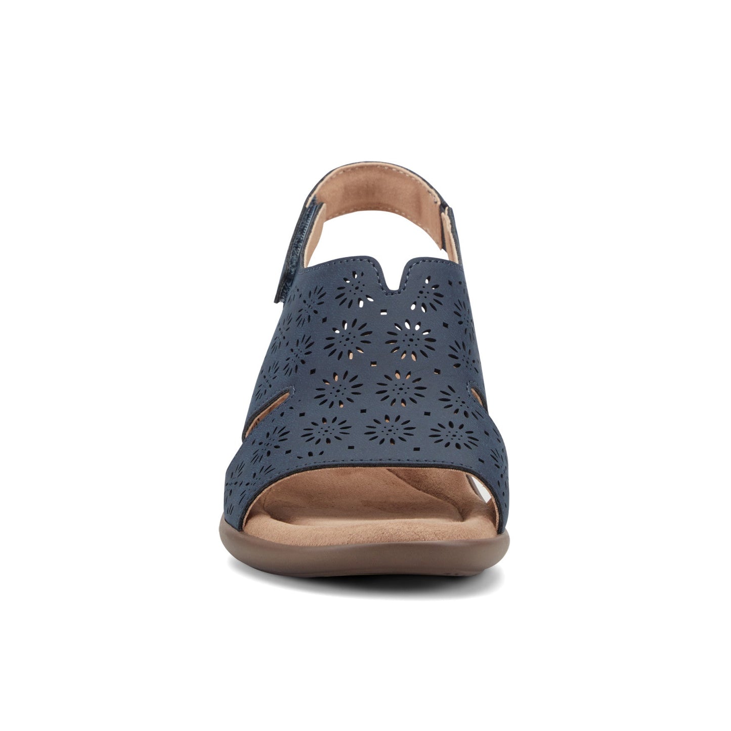 Easy Spirit Conie Heeled Sandals - Navy