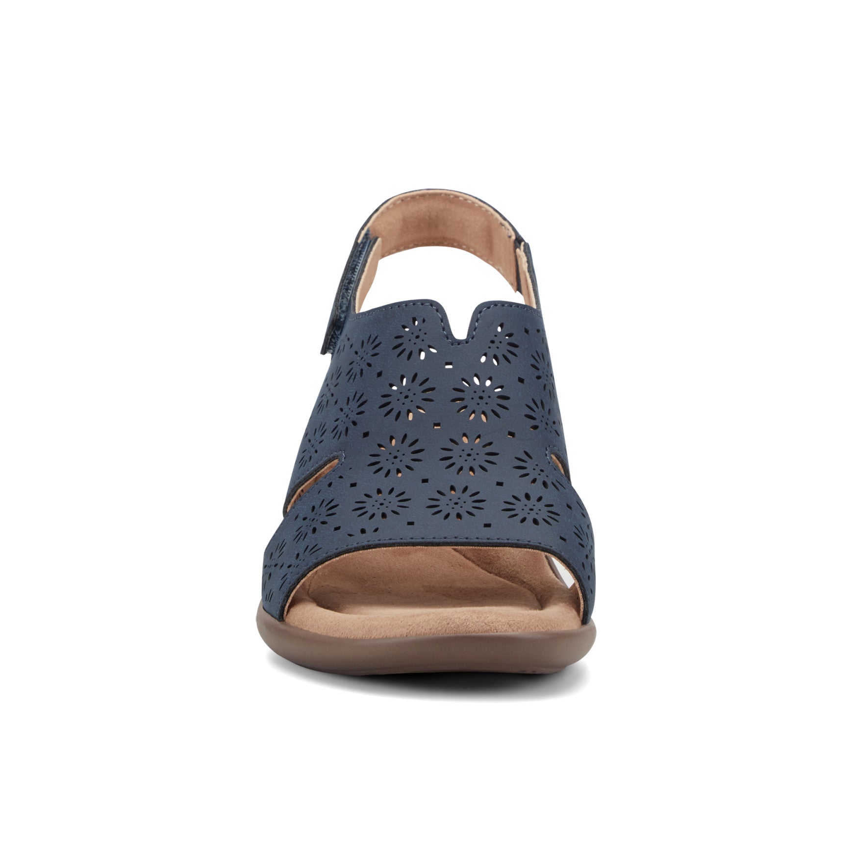 Easy Spirit Conie Heeled Sandals - Navy