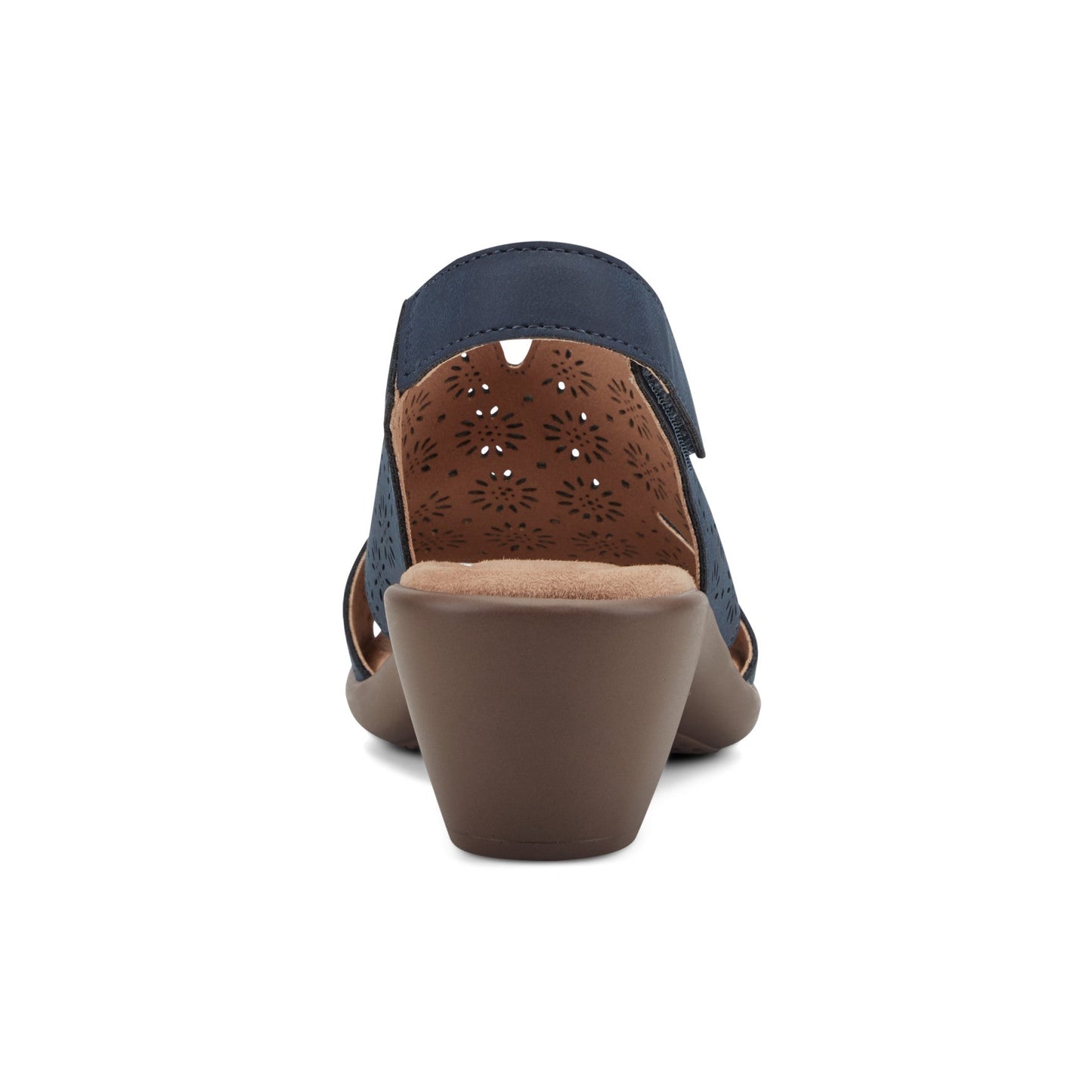 Easy Spirit Conie Heeled Sandals - Navy