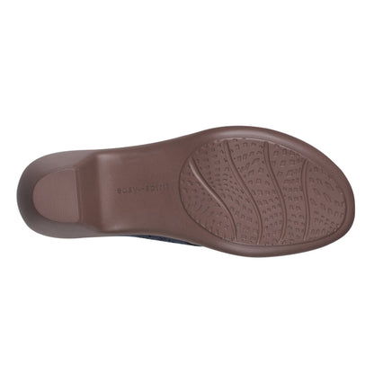 Easy Spirit Conie Heeled Sandals - Navy
