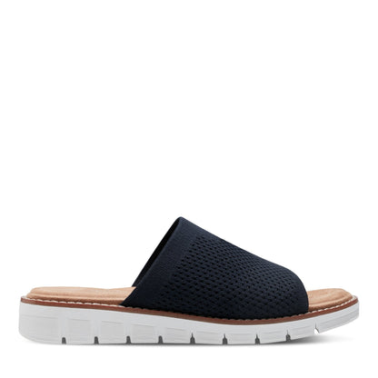 Easy Spirit Julisa Flat Sandals - Navy
