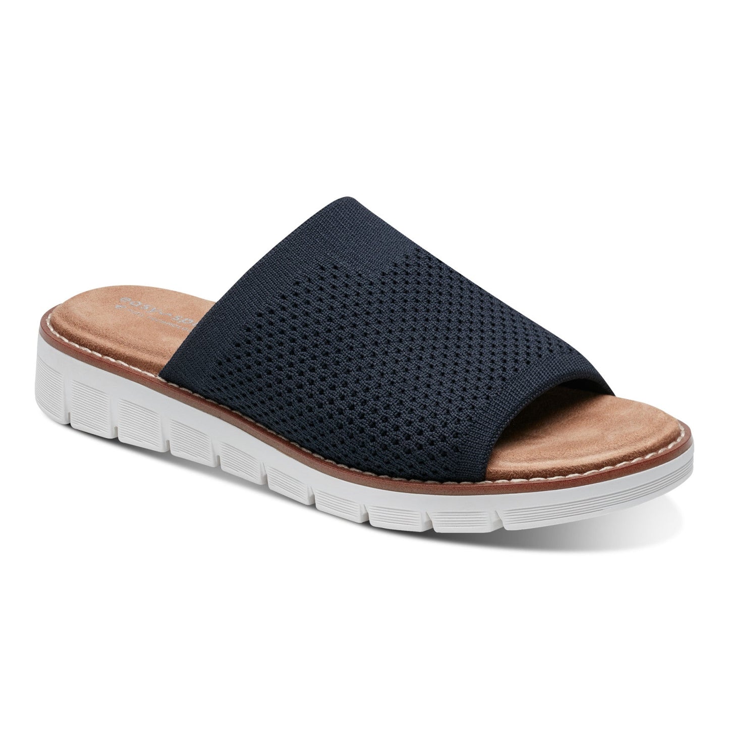 Easy Spirit Julisa Flat Sandals - Navy