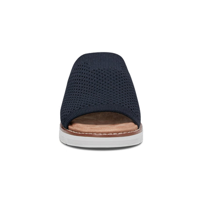 Easy Spirit Julisa Flat Sandals - Navy