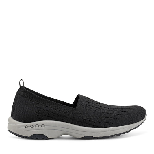 Easy Spirit Tech Eco Slip On Sneakers - Black Recycled Knit