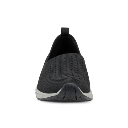 Easy Spirit Tech Eco Slip On Sneakers - Black Recycled Knit