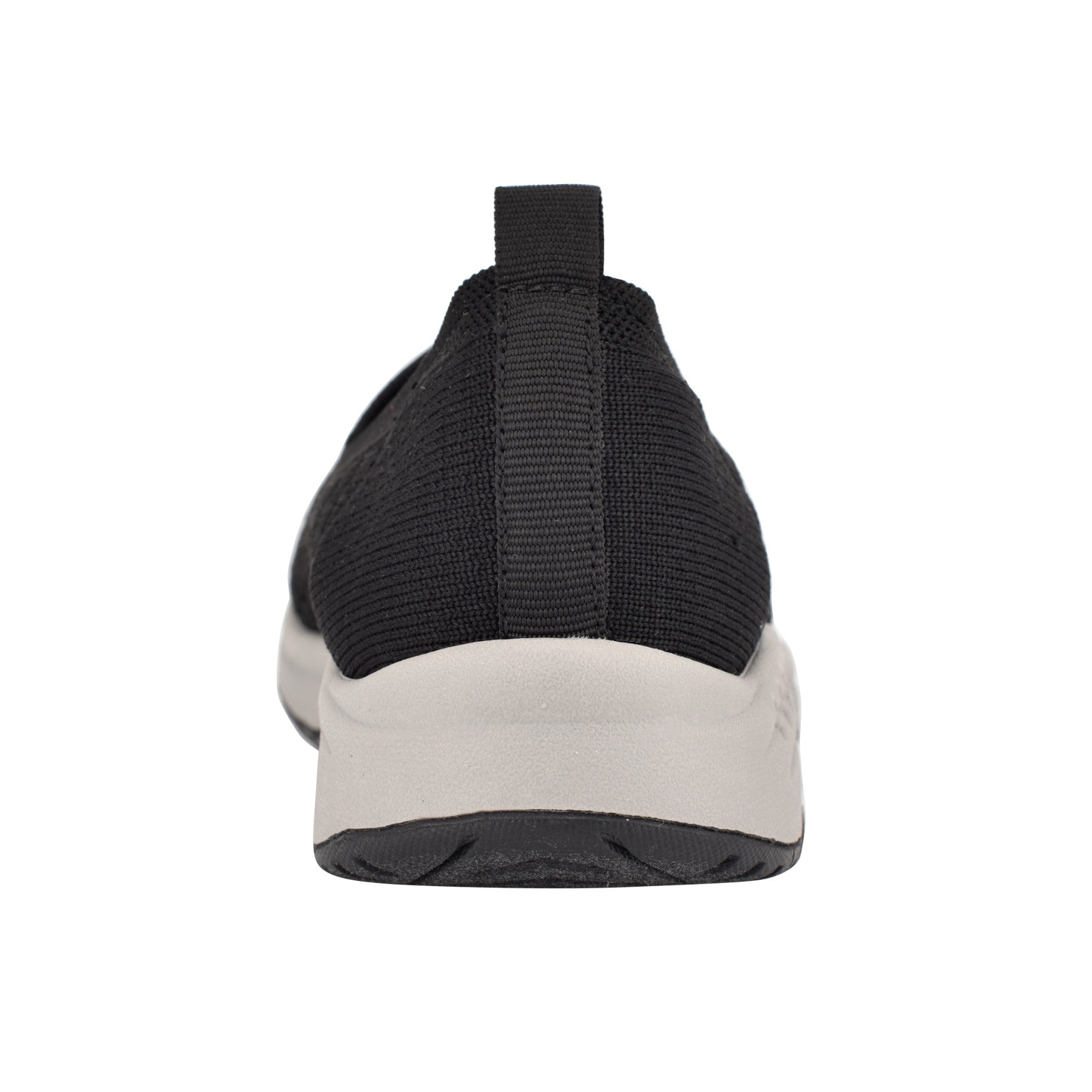 Easy Spirit Tech Eco Slip On Sneakers - Black Recycled Knit