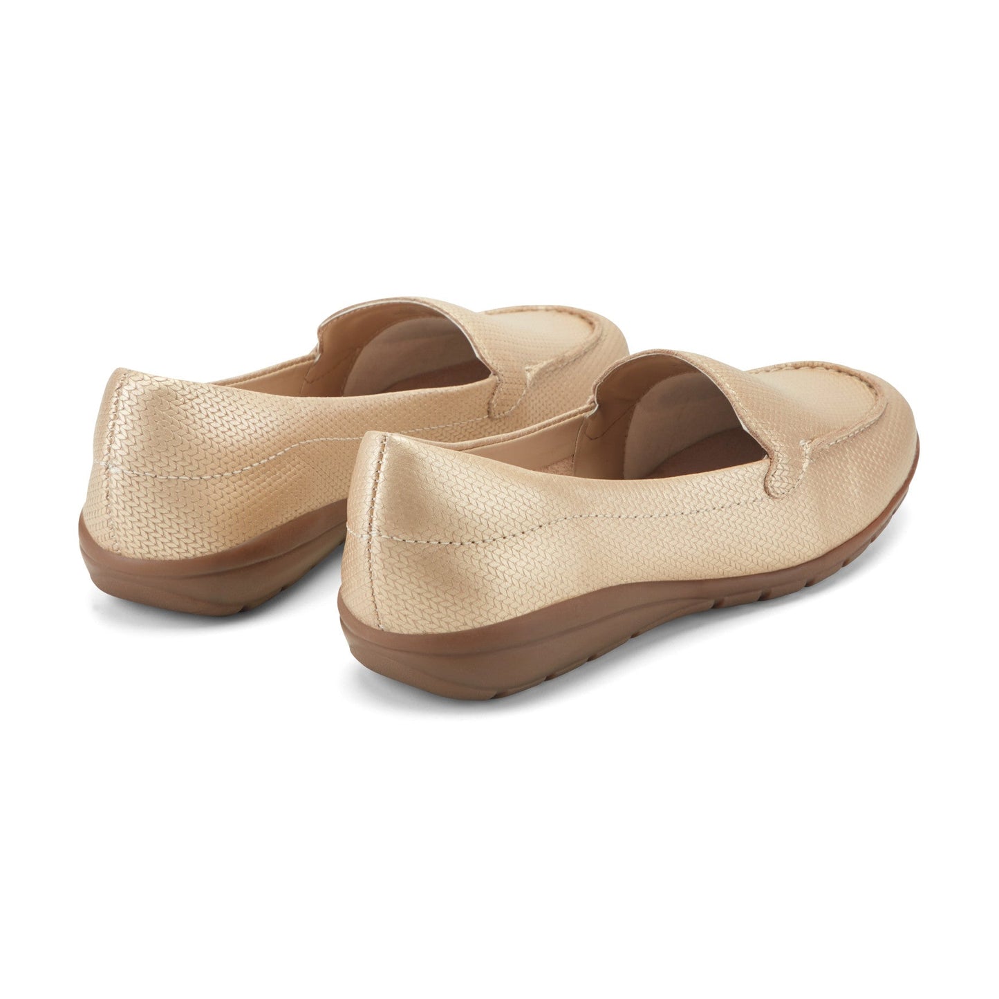 Easy Spirit Abide Casual Flats - Gold