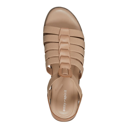 Easy Spirit Gadyi Flat Sandals - Beige