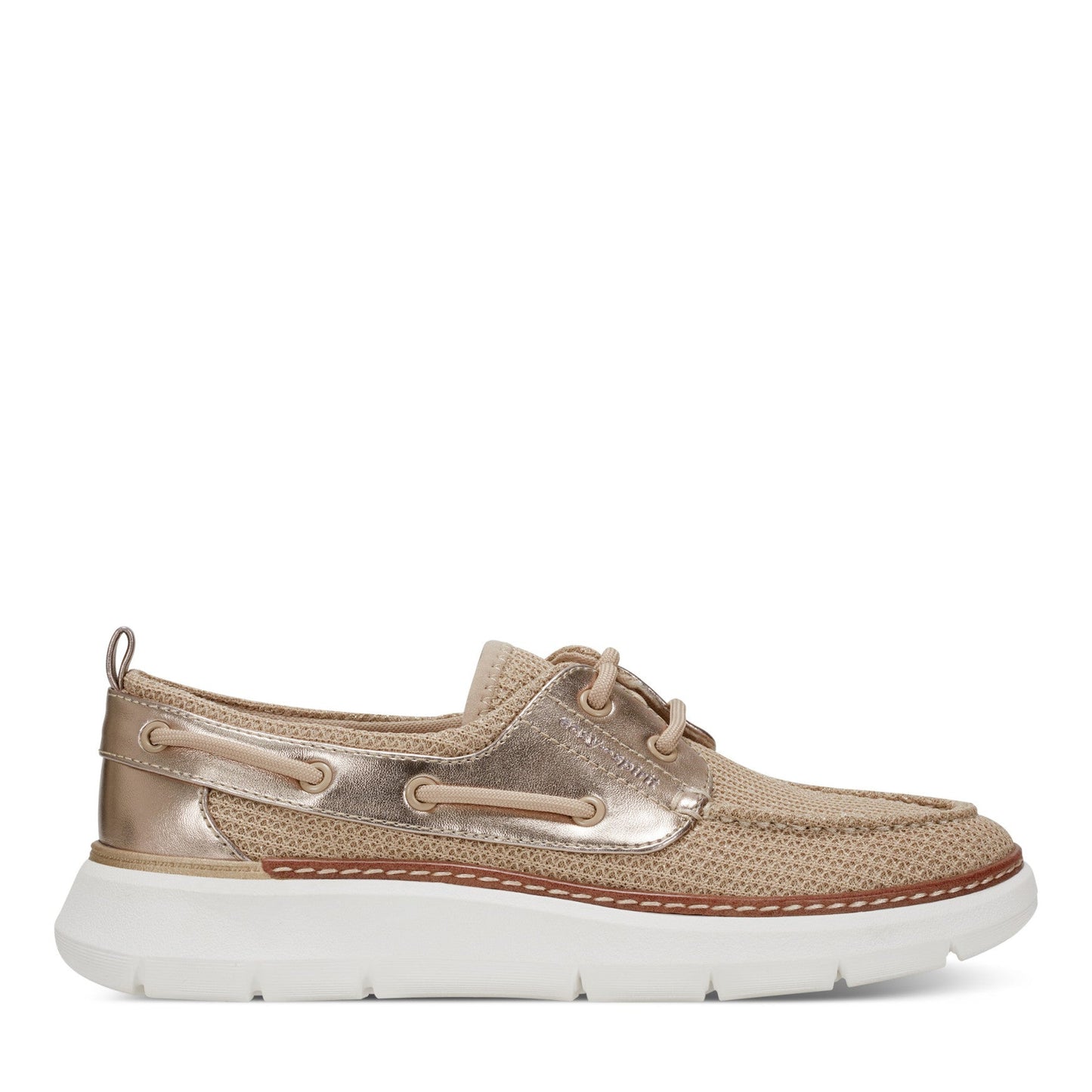 Easy Spirit Charter Casual Boat Shoes - Natural
