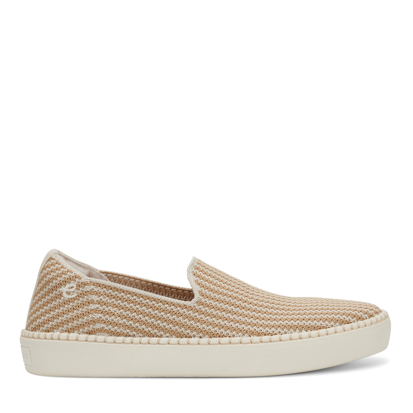 Easy Spirit Presley Casual Slip On Flats - Cream Multi Stripe