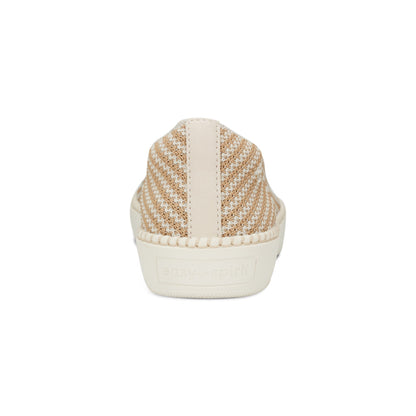 Easy Spirit Presley Casual Slip On Flats - Cream Multi Stripe
