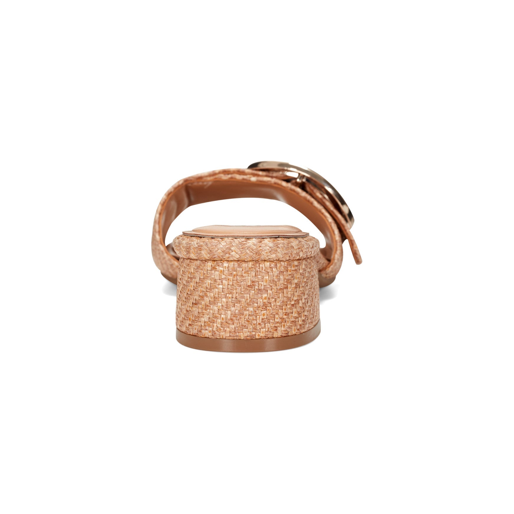 Easy Spirit Roxana Slide Sandals - Natural Raffia