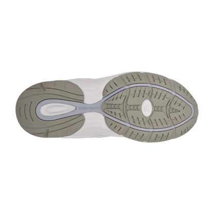 Easy Spirit Argyle Mesh Clogs - White Leather