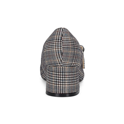Easy Spirit Marlay Mary Jane Pumps - Black Multi Plaid