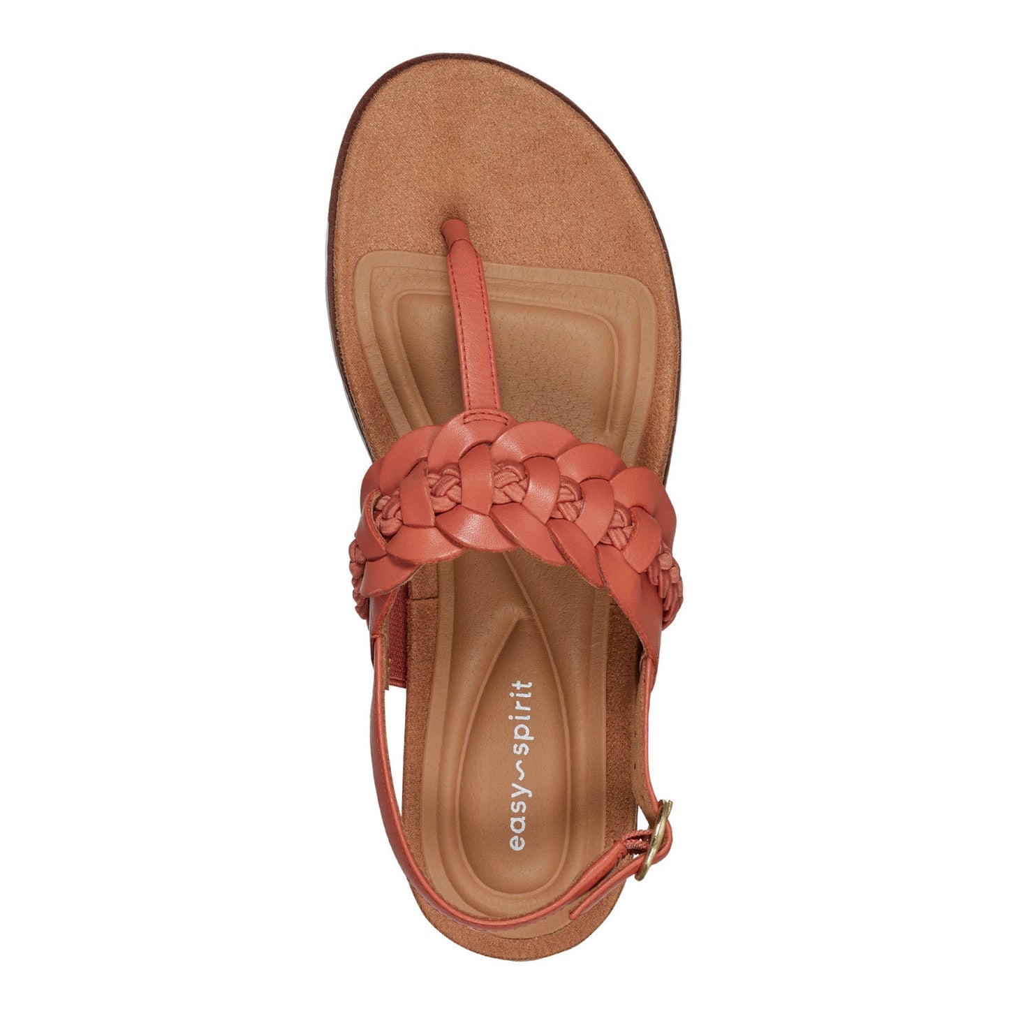 Easy Spirit Elaine Flat Sandals - Orange