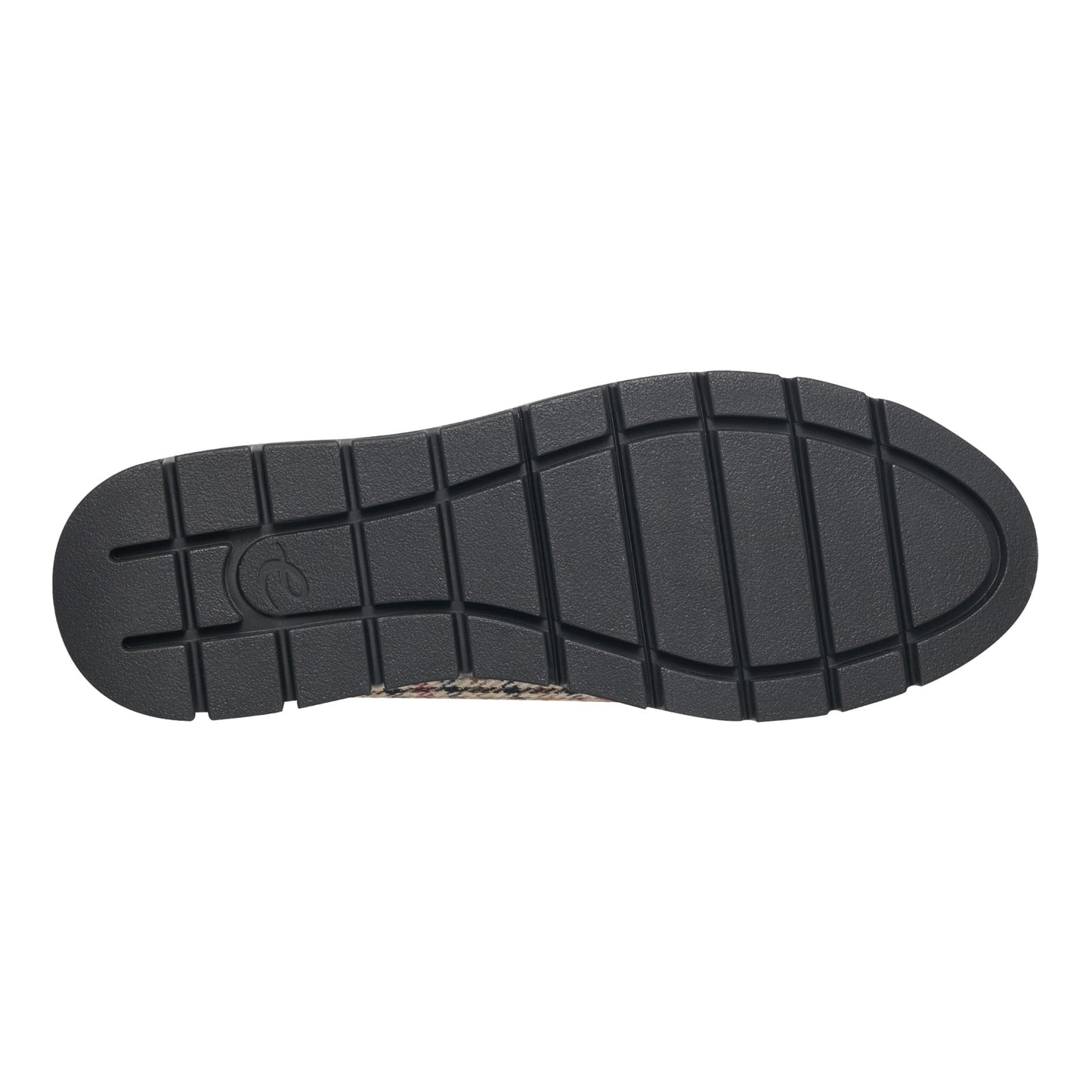 Easy Spirit Vivy Tailored Loafers - Brown Multi Houndstooth