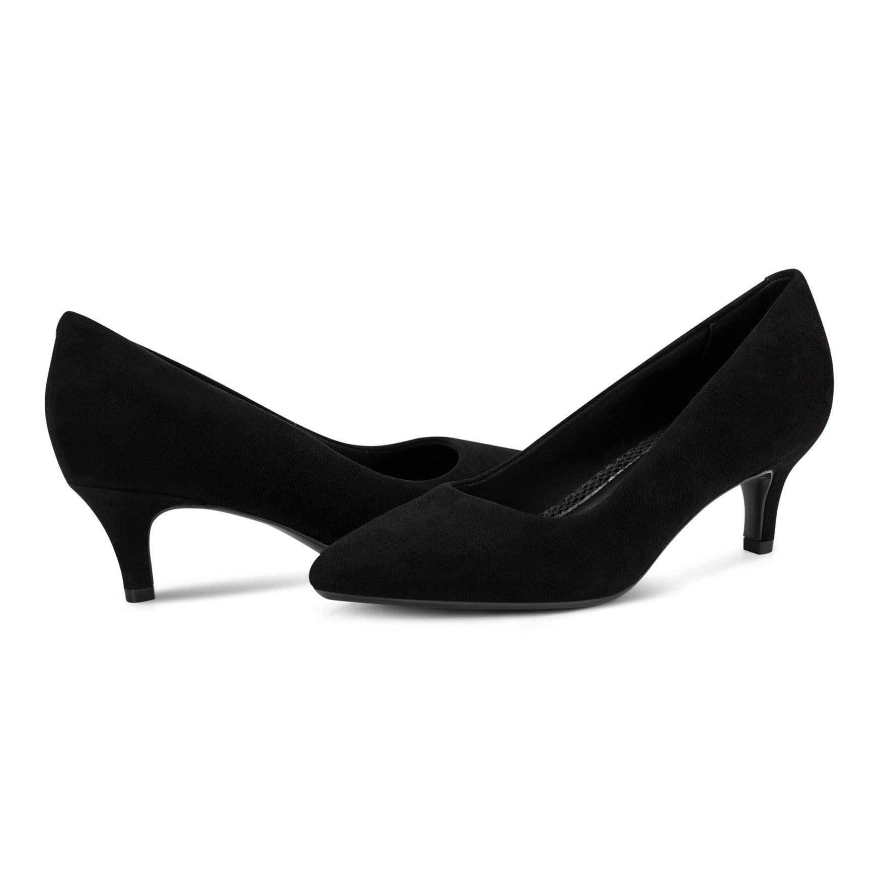 Easy Spirit Lexie Pumps - Black Suede