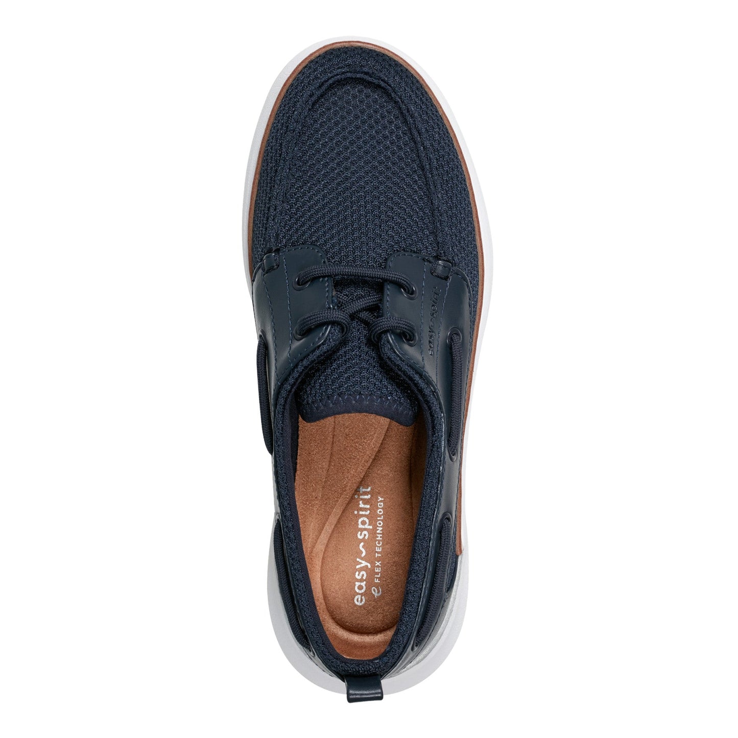Easy Spirit Charter Casual Boat Shoes - Navy