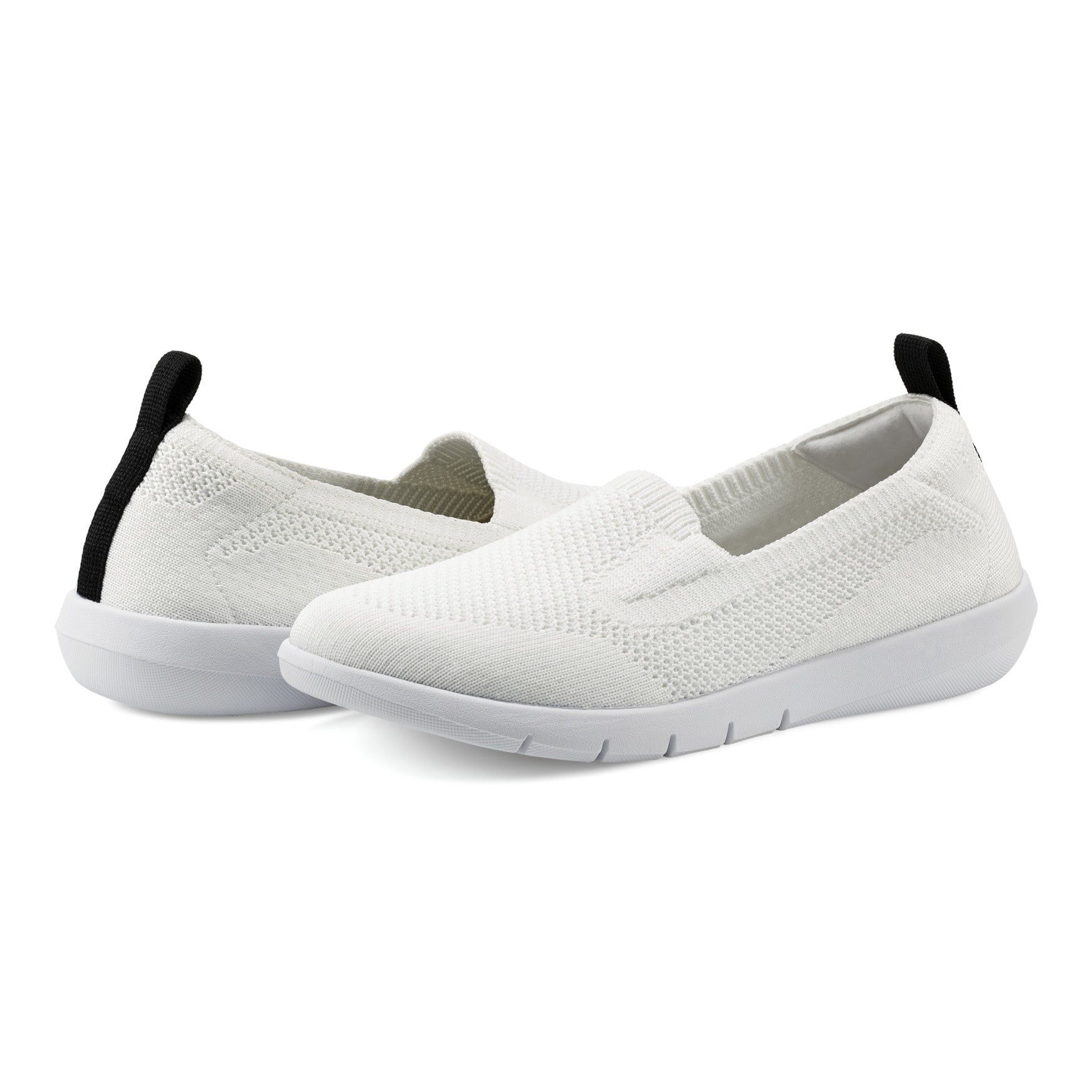 Easy Spirit Razzle Casual Flats - White