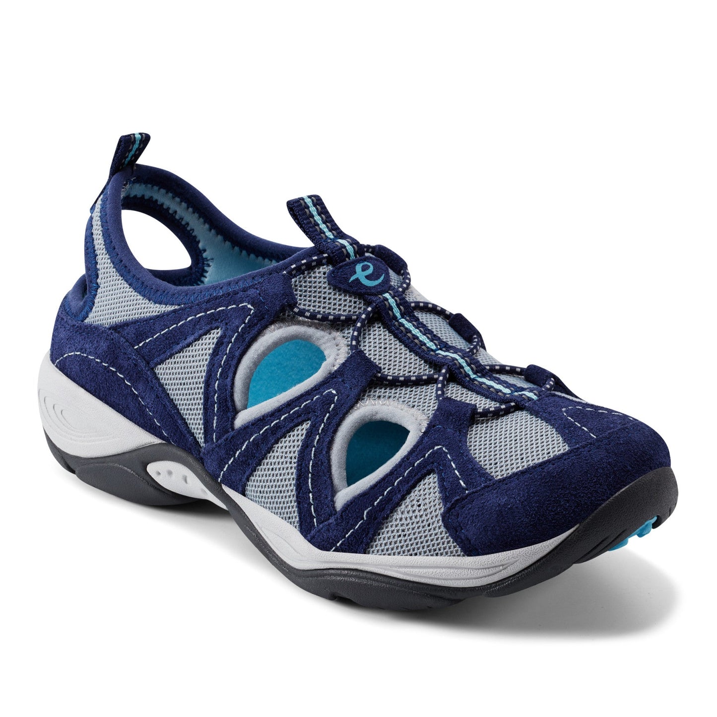 Easy Spirit Earthen Walking Shoes - Navy