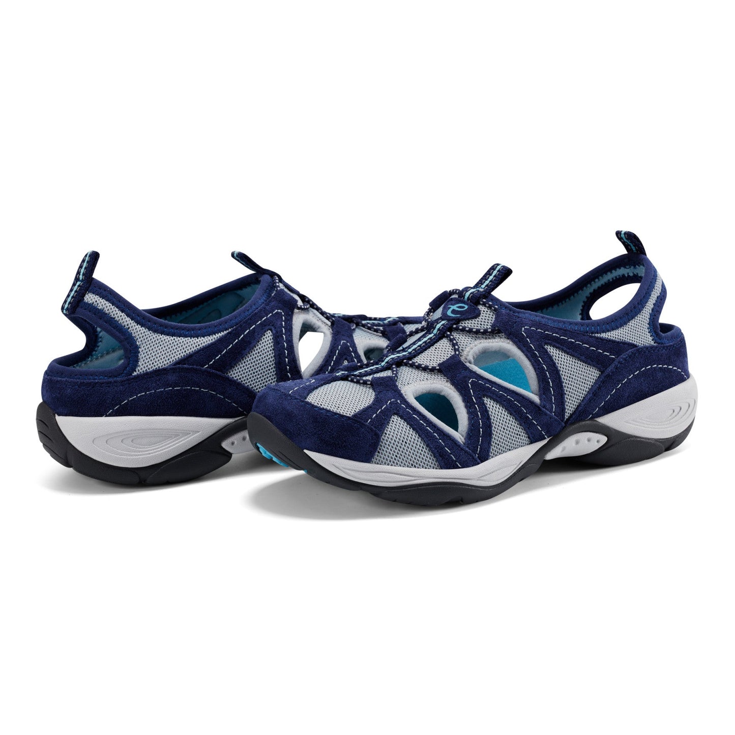 Easy Spirit Earthen Walking Shoes - Navy